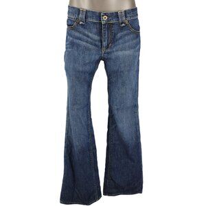 Women's Polo Jeans Company Ralph Lauren Kelly Dark Wash Bootcut Jeans 8/29 Stret